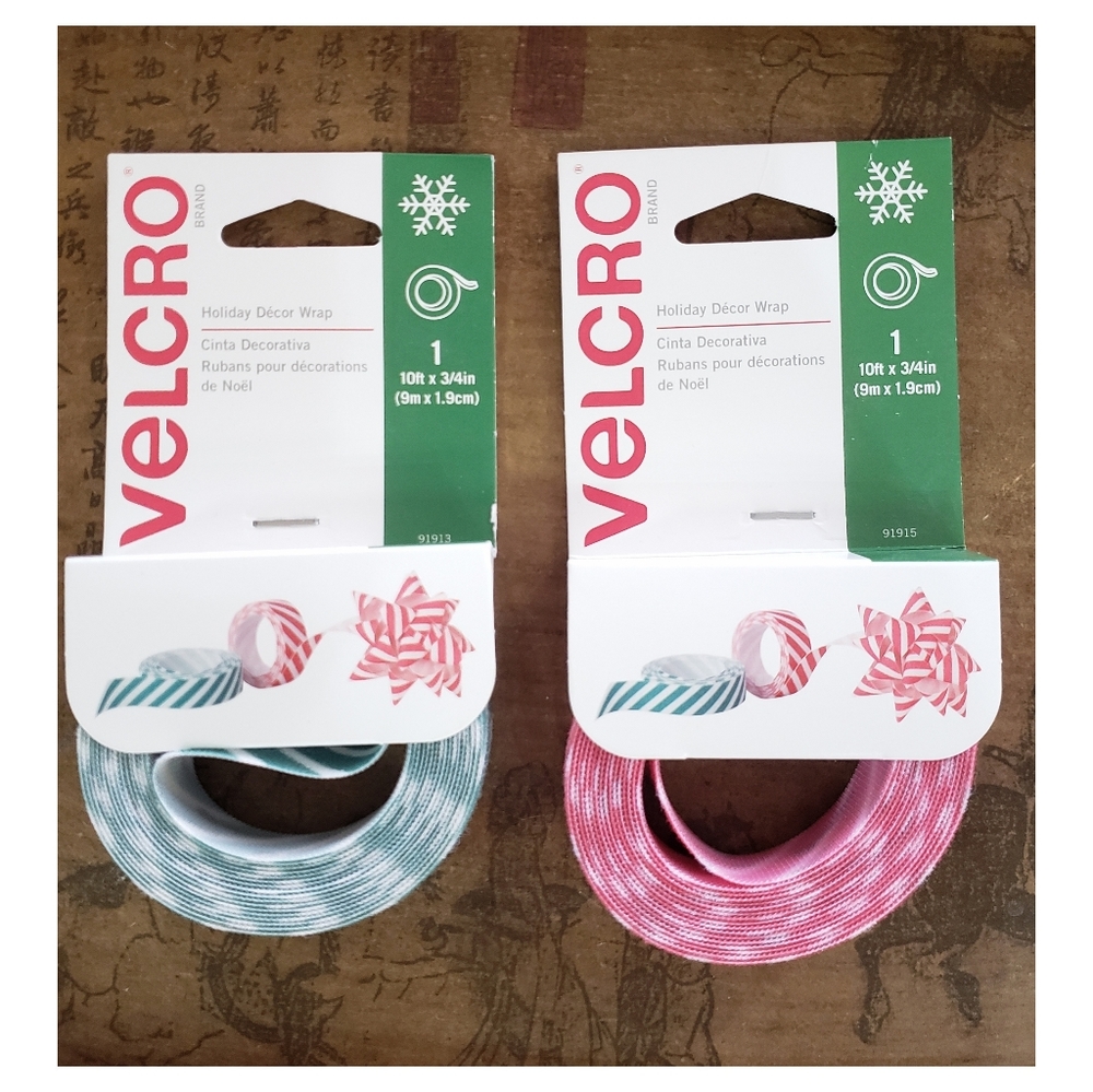 Velcro Garland Gift Holiday Christmas Decor Wrap